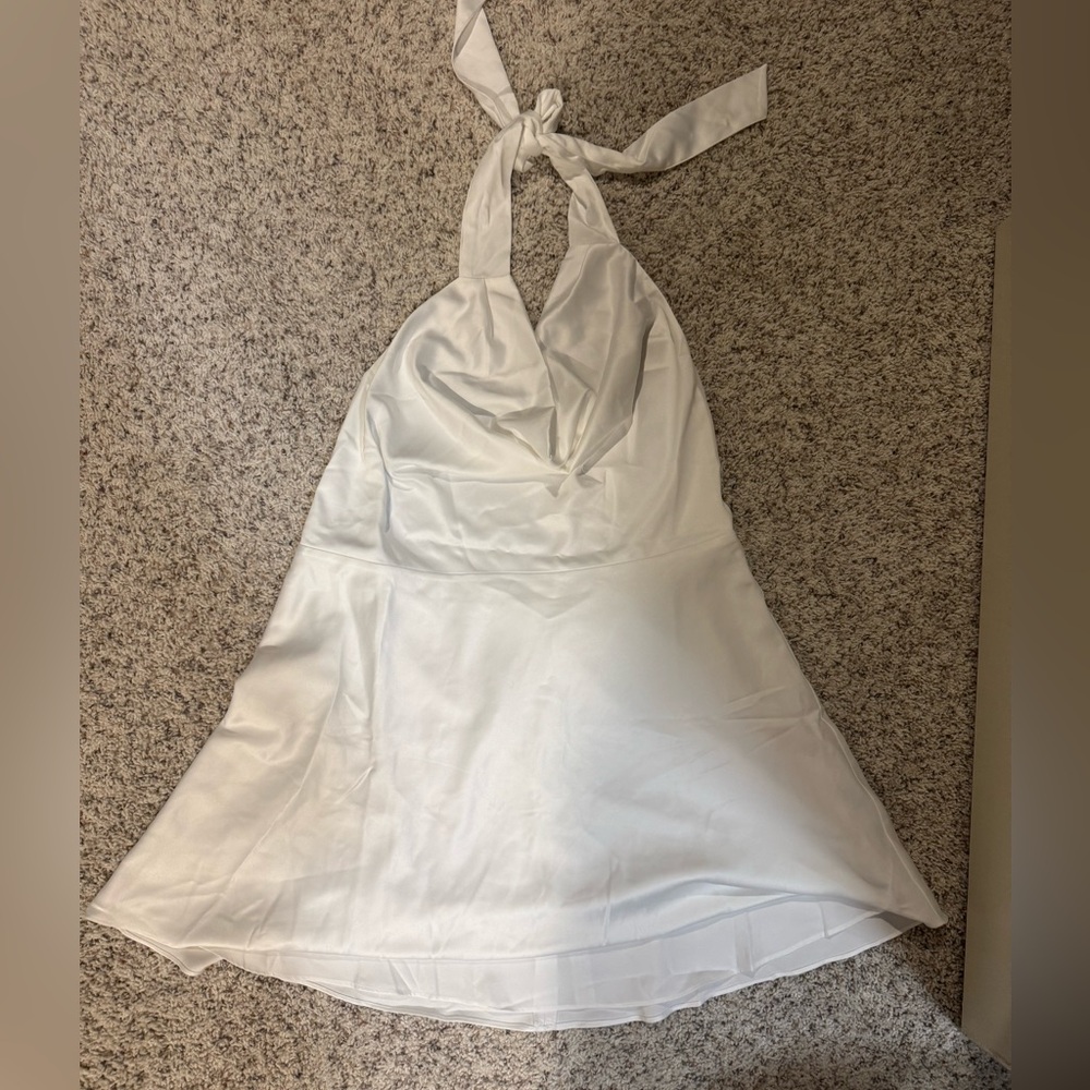 Abercrombie Cowl Dress Halter Minidress